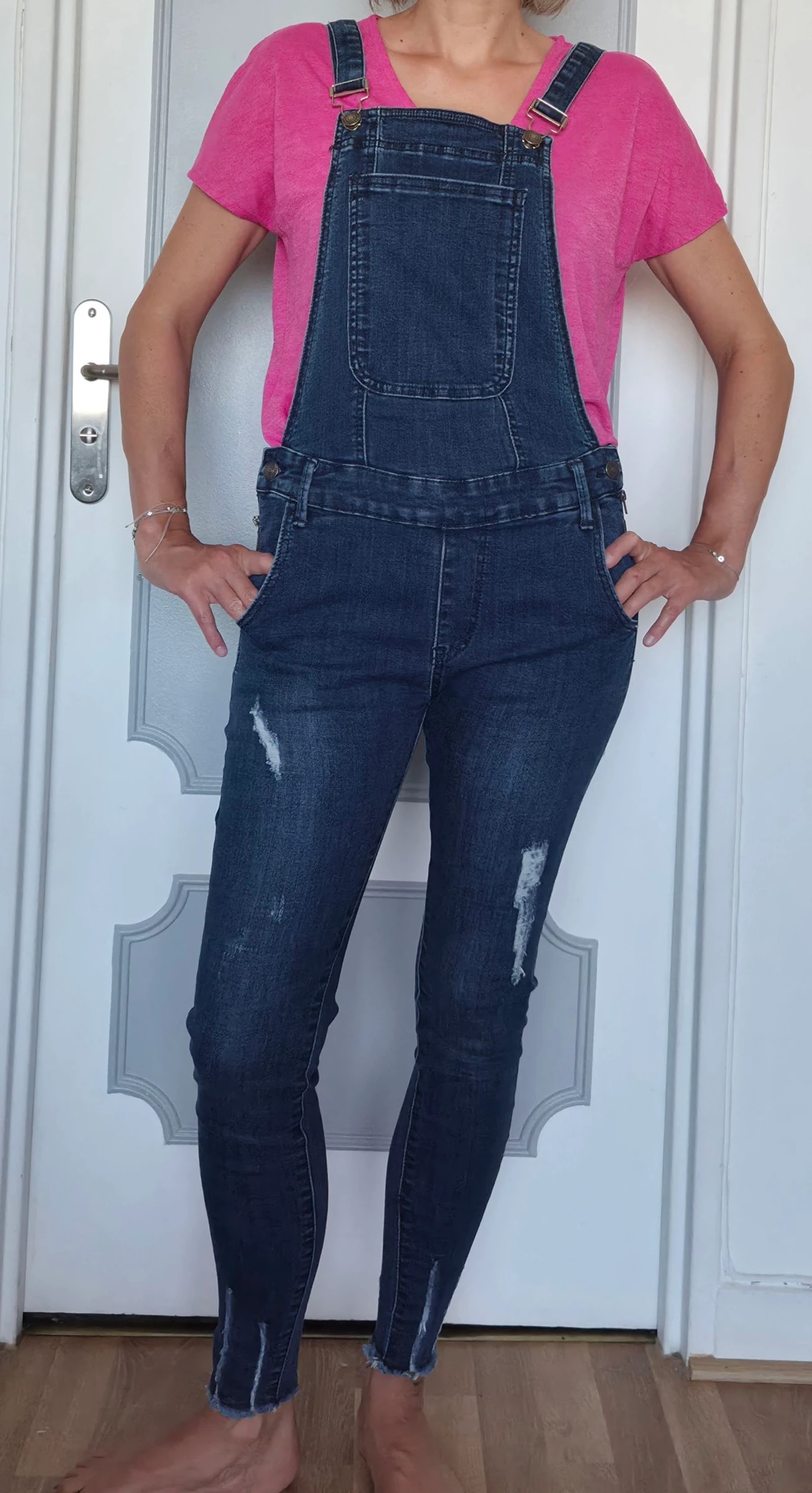 Salopette en denim brut Zed Jeans Taille S